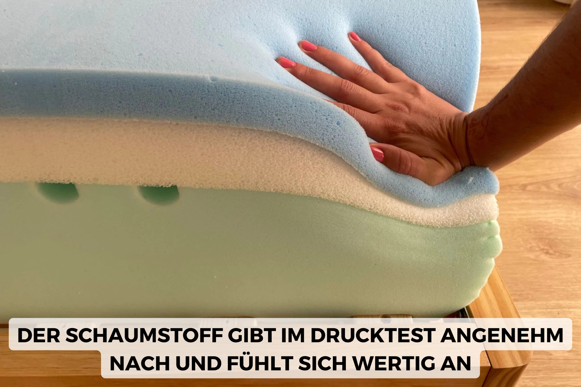 Die Schichten der Hypnia Komfort Premium Matratze im Test